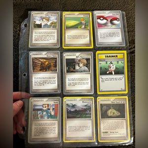 18 TRAINER Pokémon cards